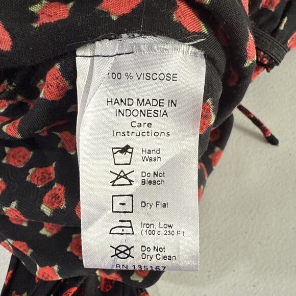 Motel Mini Dress Womens Large Multi Kepsibelle Dotty‎ Rose Tiered Summer Y2K - Picture 11 of 12